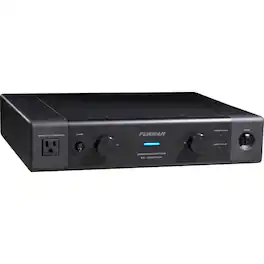 Furman - Linear Filtering AC Power Source Conditioner with Retractable LED Lamps (12 Outlets, 15A Maximum) - Black