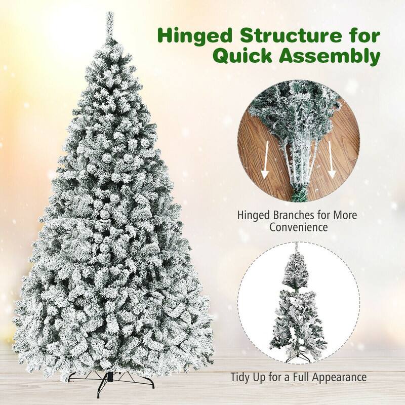 Hinged Structure for Quick Assembly  
Hinged Branches for More Convenience  
Tidy Up for a Full Appearance