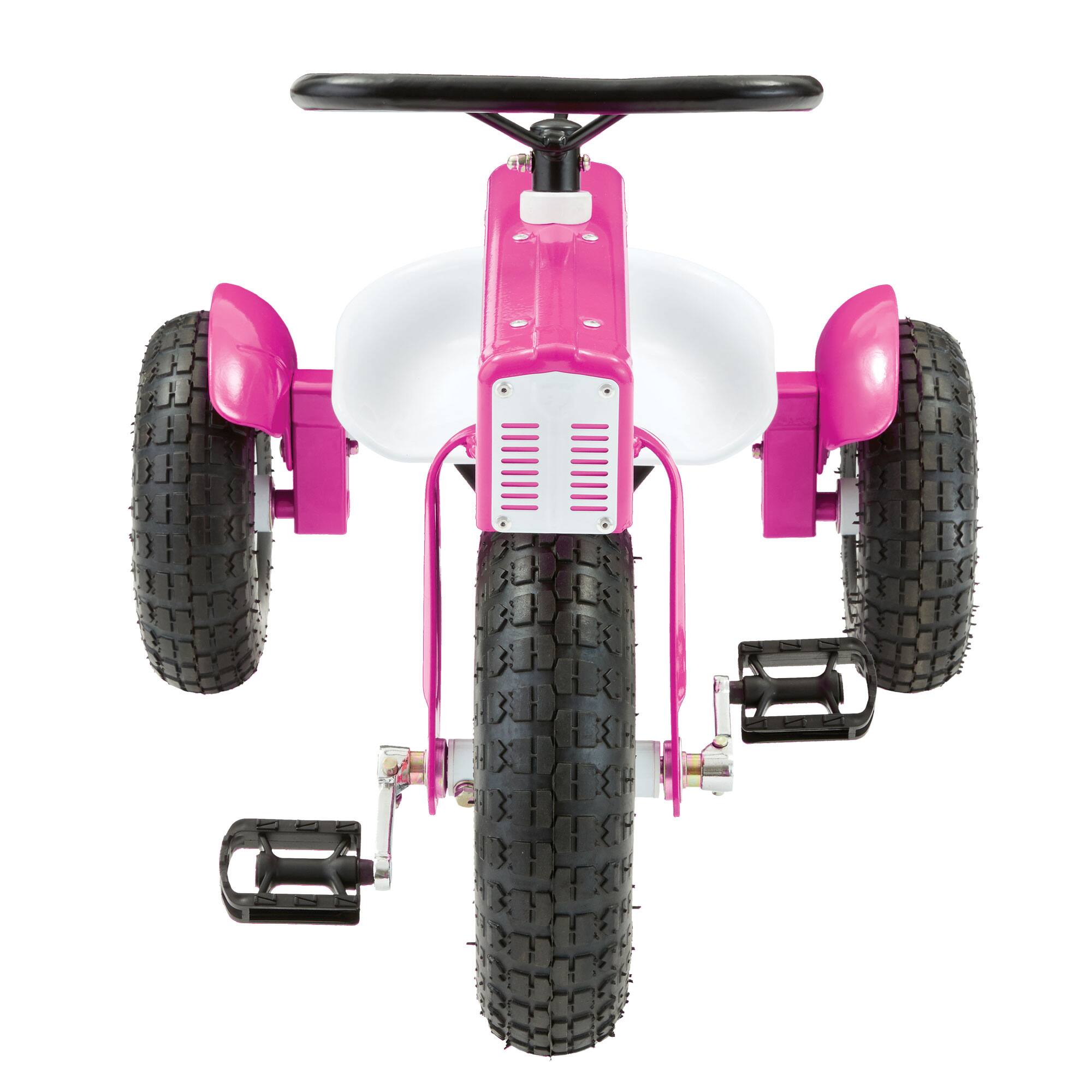 Alt View 5. Tricam - Tricam Outdoor Tractor Tricycle, 22" Steel Toddler Bike Kids Ride On Toy, Pink - Pink.