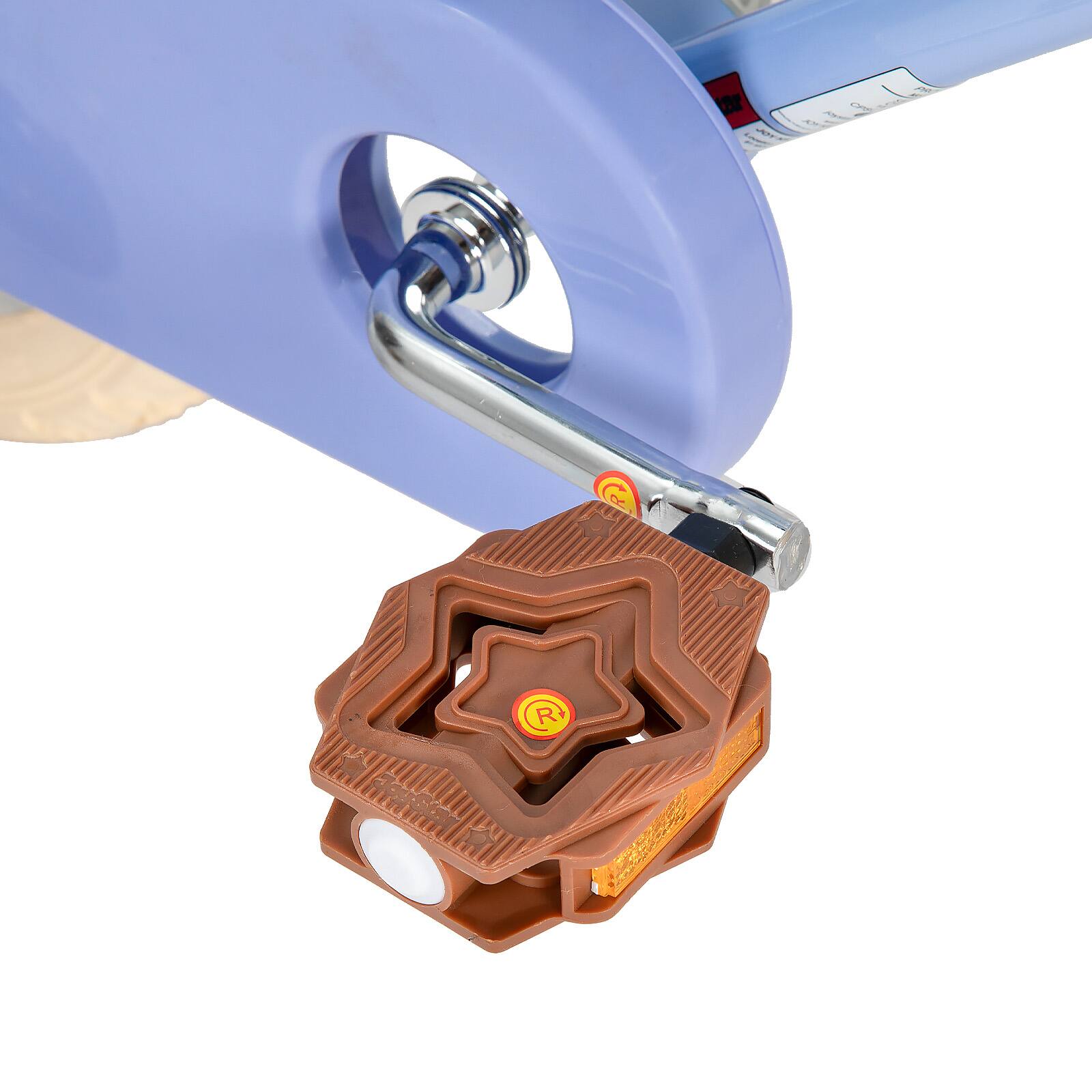 Alt View 6. JOYSTAR - JOYSTAR Fantasy 16 Inch Kids Bike with Training Wheels & Basket, Children's Bike for 4-7 Years Old Boys Girls, Purple - Purple.