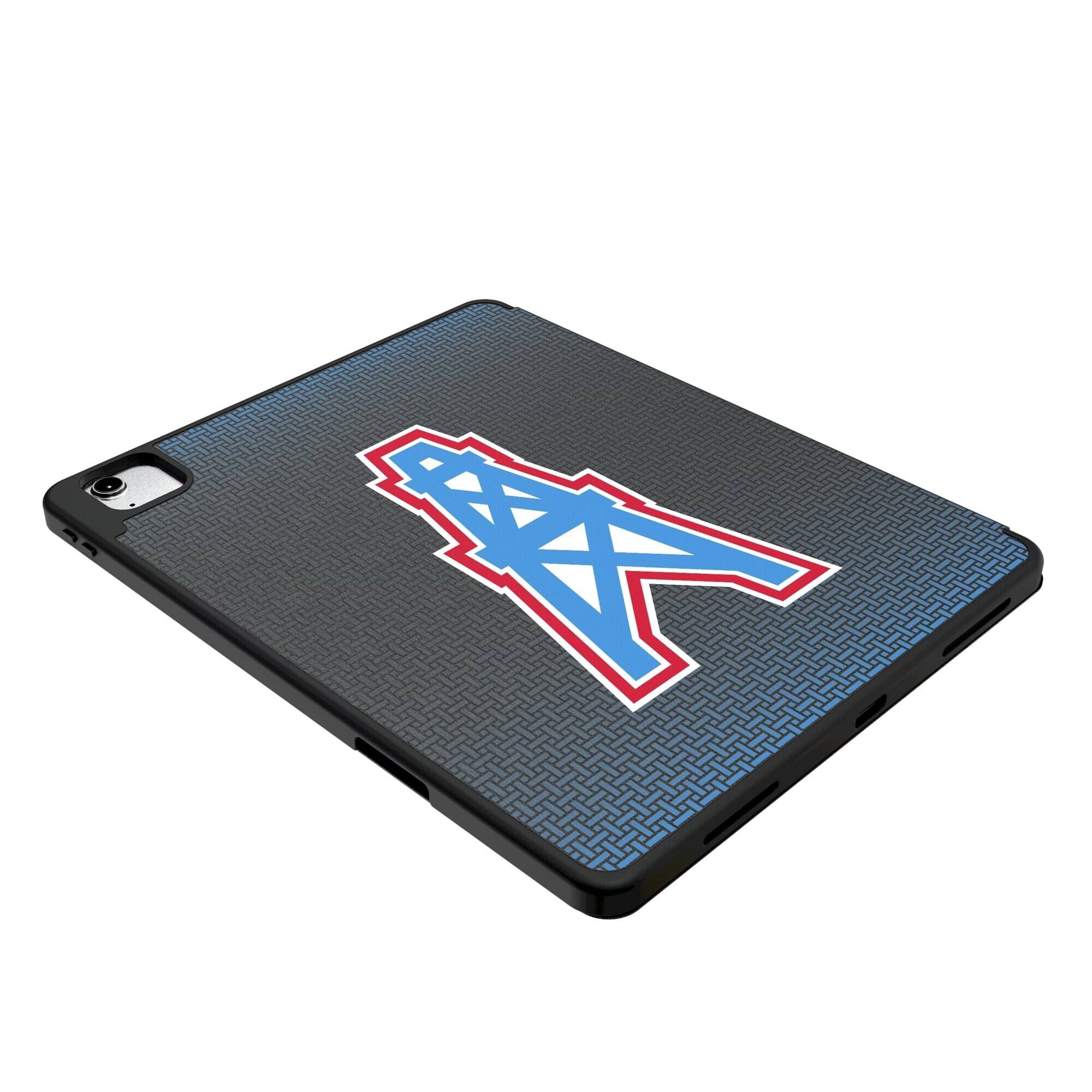 Alt View 2. Keyscaper - Houston Oilers iPad Case - 13in Air M2 - Black.
