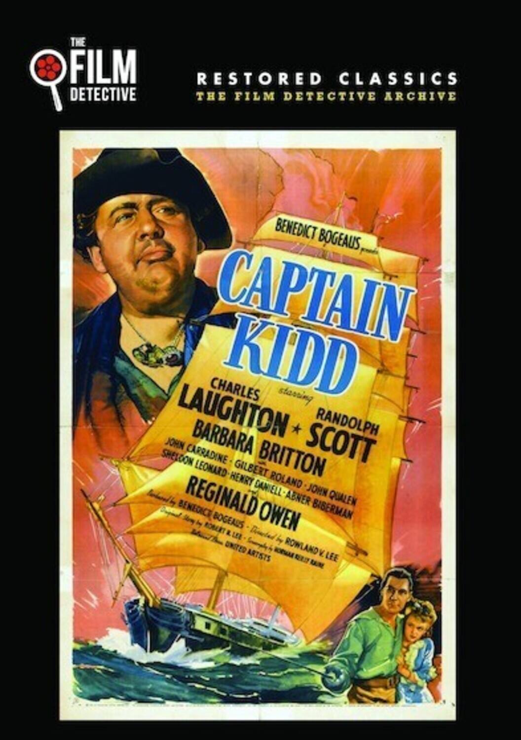 Front. Captain Kidd   - DVD.