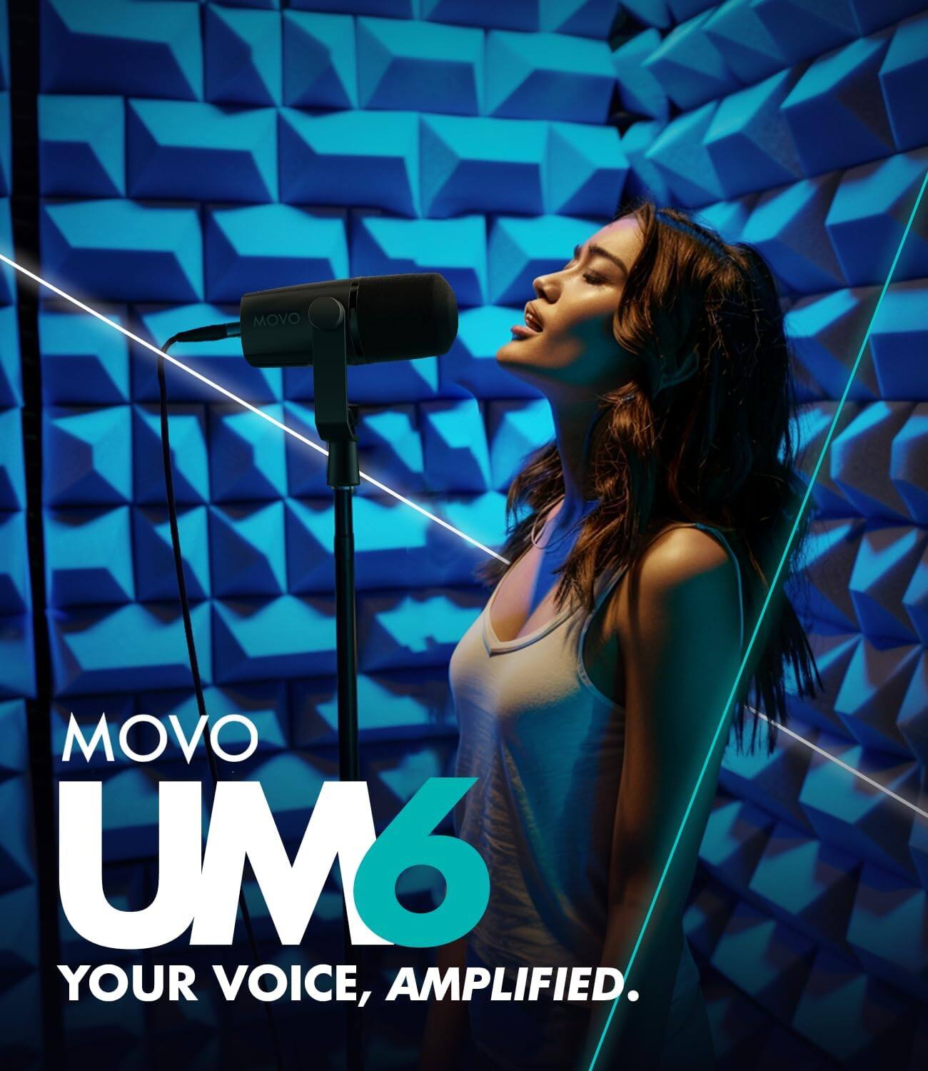 MOVO UM6  
YOUR VOICE, AMPLIFIED.