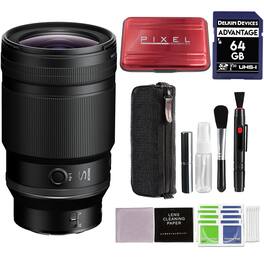NIKKOR Z 35mm f/1.2 S Mirrorless Lens w/ Advanced Accessory & Travel Bundle (Black) | 20124 | 35mm f1.2 Nikon Lens - Black