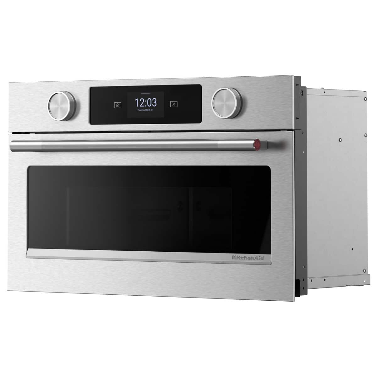 KitchenAid KitchenAid - 1.4 Cu. Ft. 30" Convection Built-In Smart Microwave with Sensor Cooking and Air Fry - Stainless Steel 10