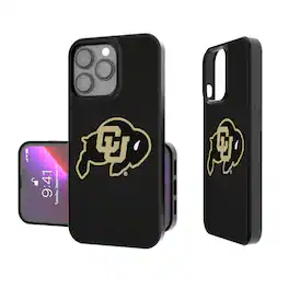 Keyscaper - NCAA - Colorado Buffaloes iPhone Solid Design Bump Case - 14 - Black