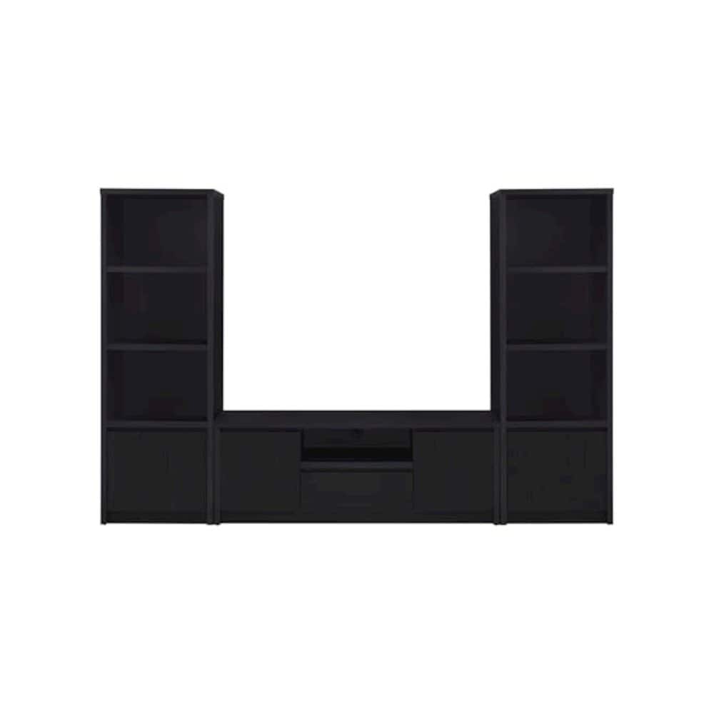 Coaster Co. of America - Winfield 3-piece Entertainment Center 60-inch TV Stand - Black