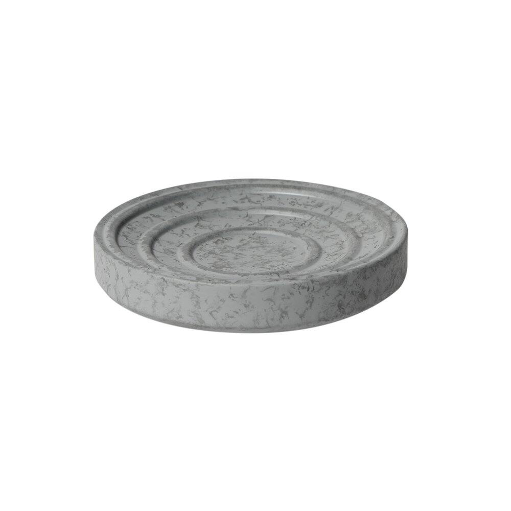 Alt View 1. Alfi - 5 Piece Solid Concrete Gray Matte Bathroom Accessory Set - Gray.