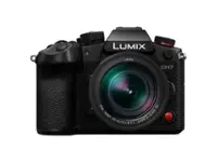 Panasonic - LUMIX GH7 Micro 4/3 Mirrorless Camera - Black - Front_Zoom