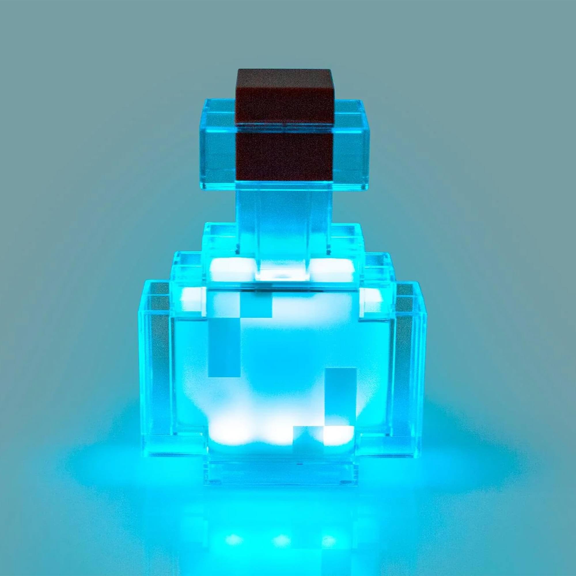 Alt View 3. Ukonic - Minecraft 2-Piece Light Bundle | Potion Bottle & Redstone Torch Lamp - Multicolored.