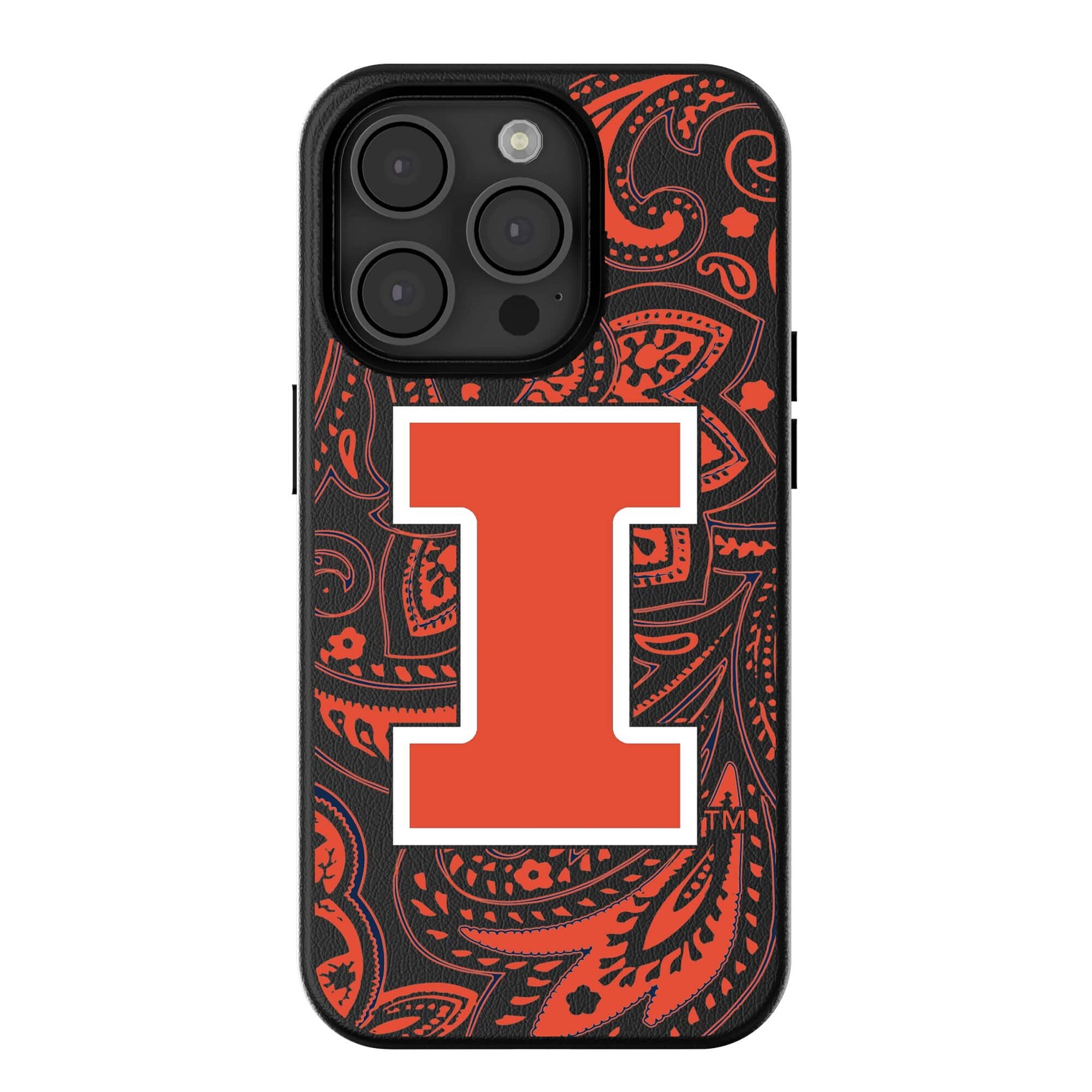 Keyscaper - NCAA - Illinois Fighting Illini Paisley iPhone Magnetic Bump Case - 16 Plus - Black price history on PriceWatchPro