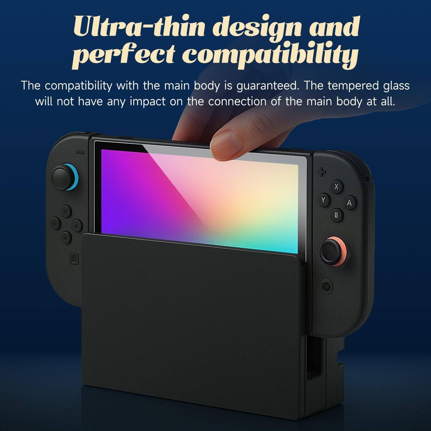 Ultra-thin design and perfect compatibility

The compatibility with the main body is guaranteed. The tempered glass will not have any impact on the connection of the main body at all.