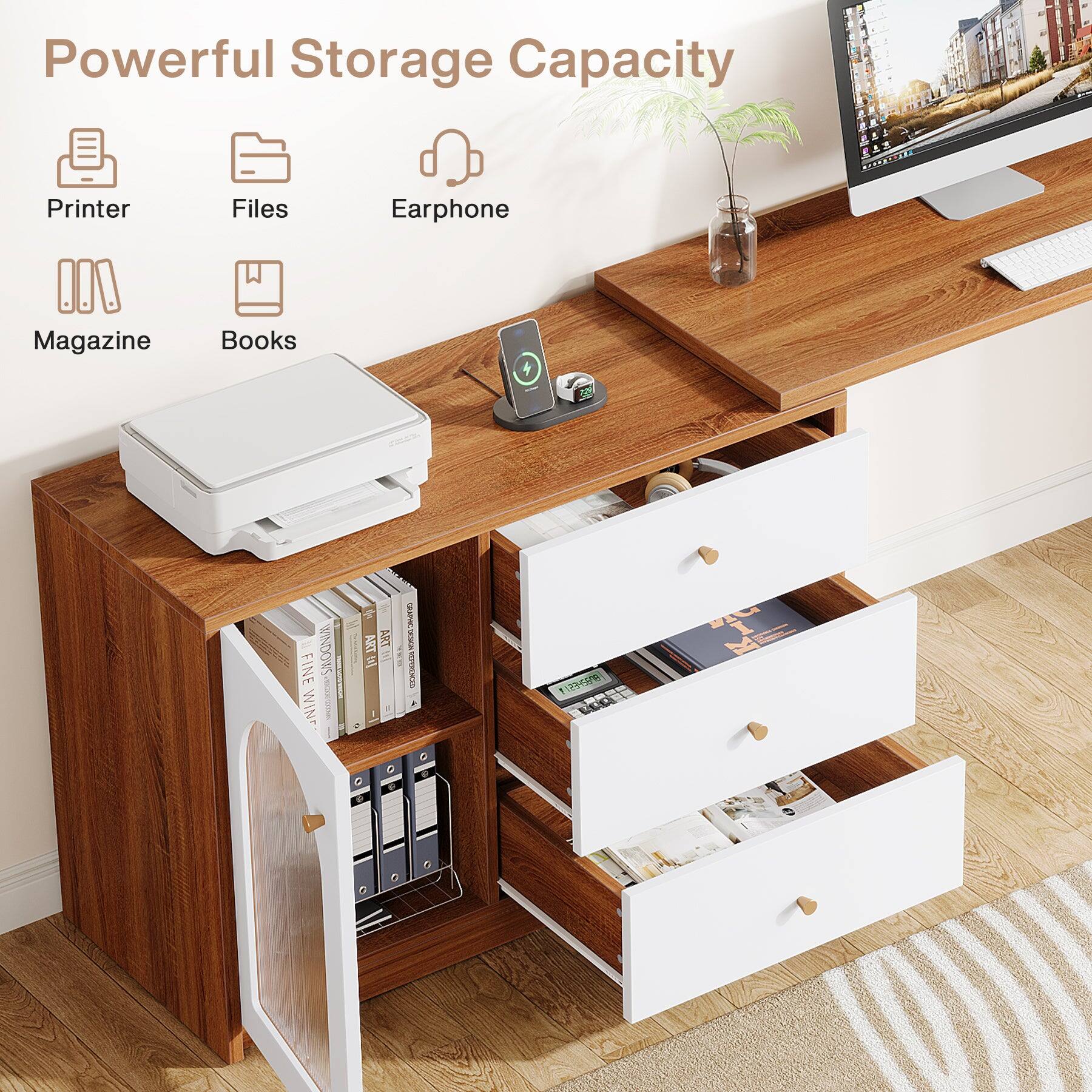 Powerful Storage Capacity

Printer
Files
Earphone
Magazine
Books

FINE WINDOWS WIN *8:000000000kml
ART ART 
GRAPHIC - BELENDACED 
123-5678