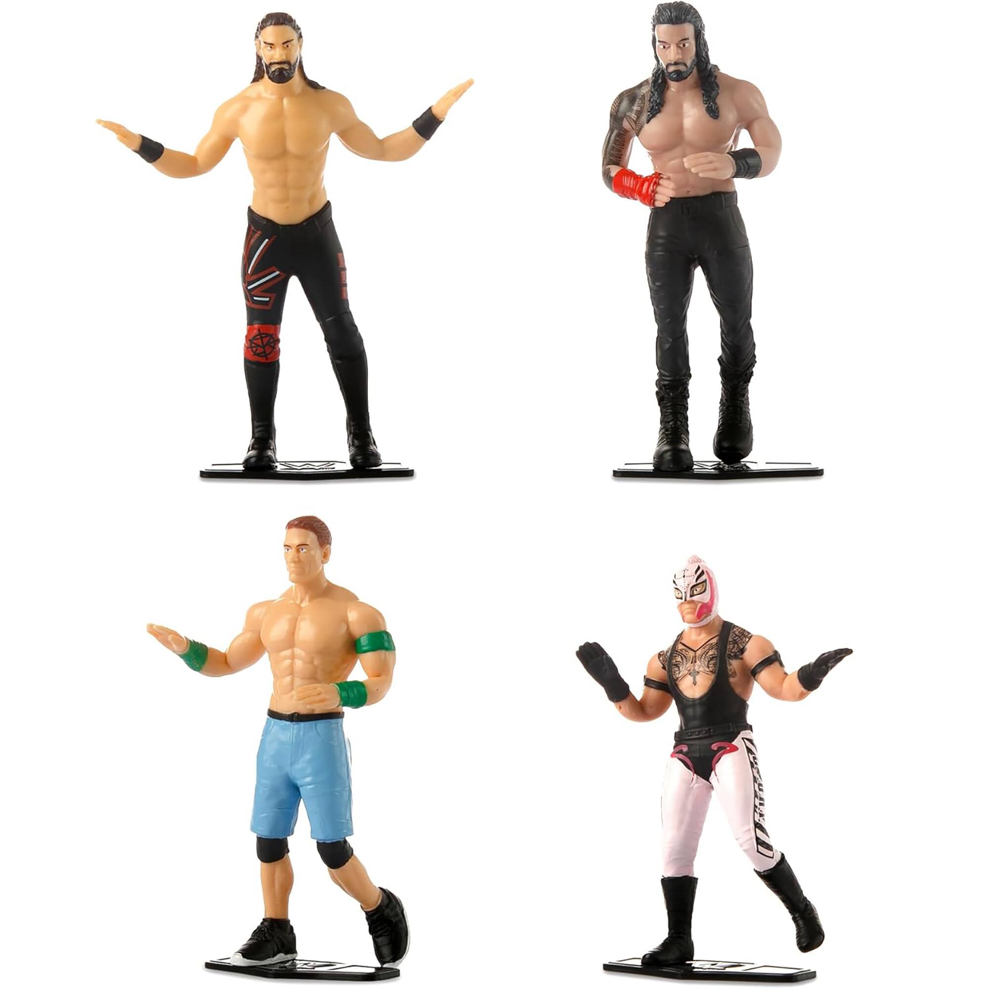 Back. TCG Toys - FleXfigs: WWE Superstars - 4 Character Pack -3+.