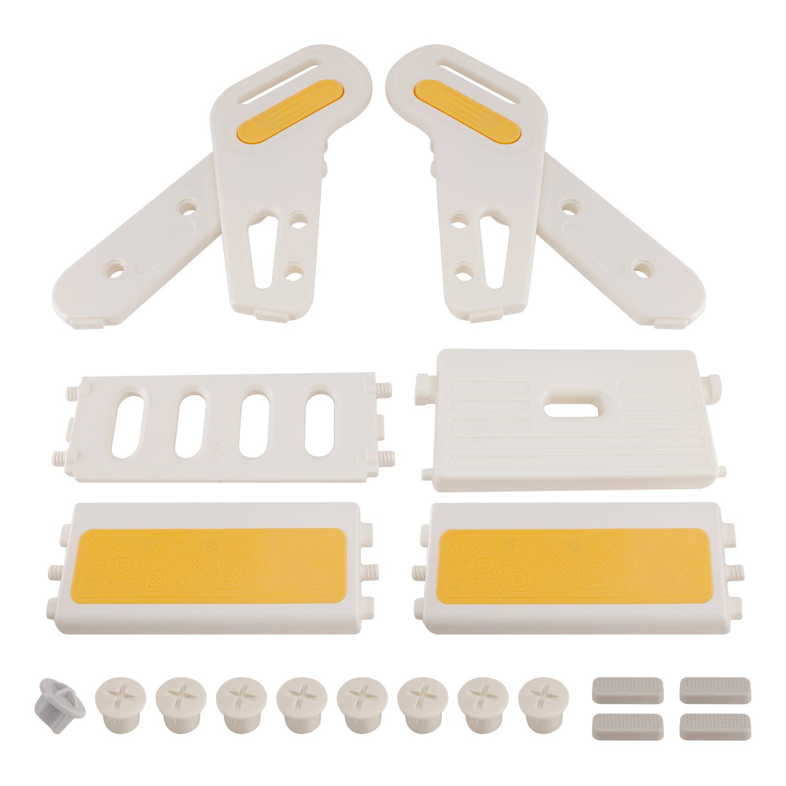 Alt View 8. Topteng - Smart Sensor Light Foldable Step Stool for Kids - 3-to-2 Step Adjustable Ladder with Auto Lighting, for Bathroom Sink.