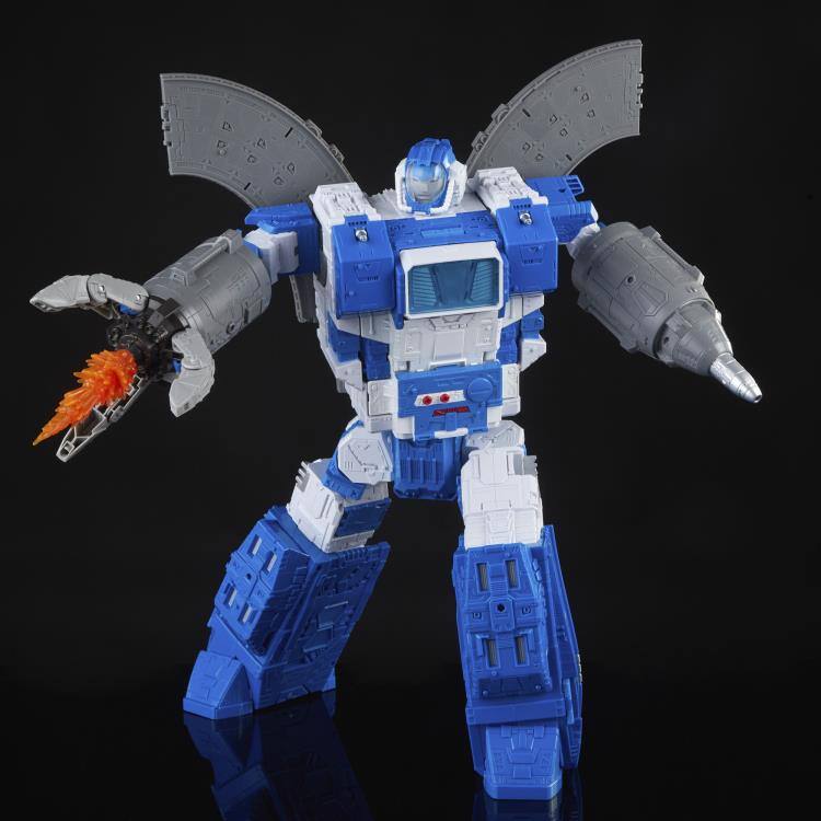Alt View 6. Transformers - Guardian Robot and Lunar-Tread Legacy Titan Class | Transformers Generations Legacy - Blue.