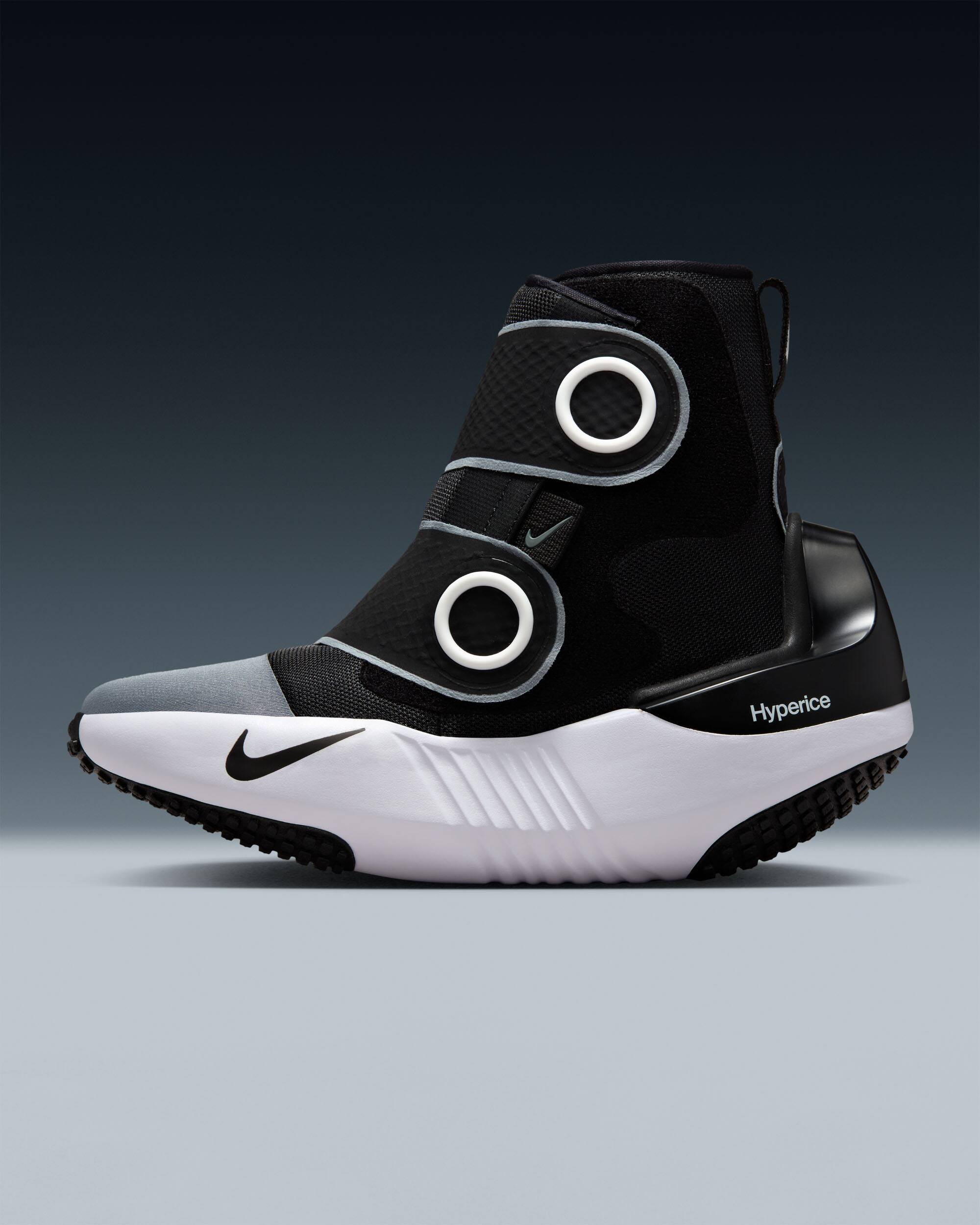 Alt View 4. Hyperice - Hyperboot by Nike x Hyperice- Extra Extra Large - Black.