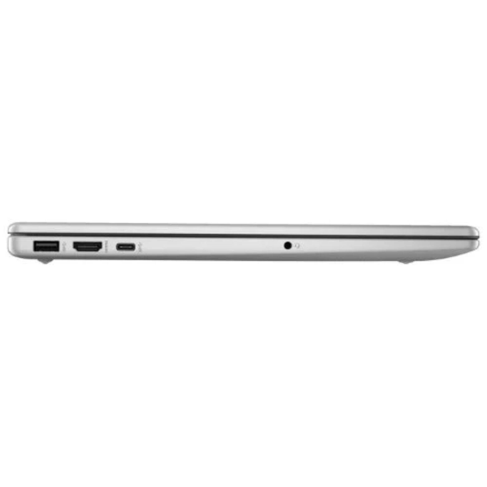 Alt View 4. HP - 15-fd0000 15.6" Intel Core i5-1334U 1.3 GHz 8 GB DDR4 256 GB SSD Intel UHD Graphics Windows 11 Home Laptop - Silver.