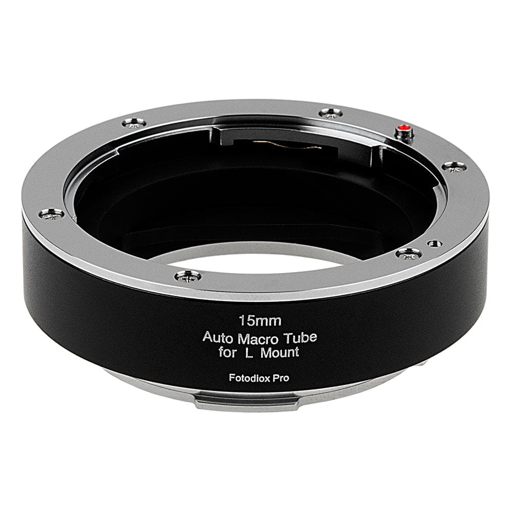 Fotodiox - Pro Automatic 15mm Macro Extension Tube Section - Compatible with L-Mount Alliance Cameras for Close-up Photography