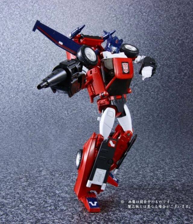 Alt View 5. Transformers - MP-26 Road Rage Red Tracks | Transformers Masterpiece.