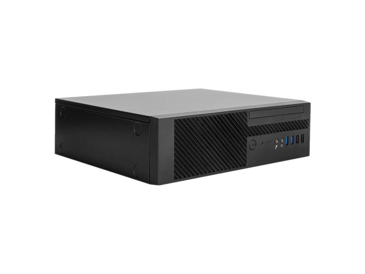 Alt View 7. In Win - In Win Computer Case - Desktop - Black - 300 W - Power Supply Installed - Micro ATX Motherboard Supported - Black.