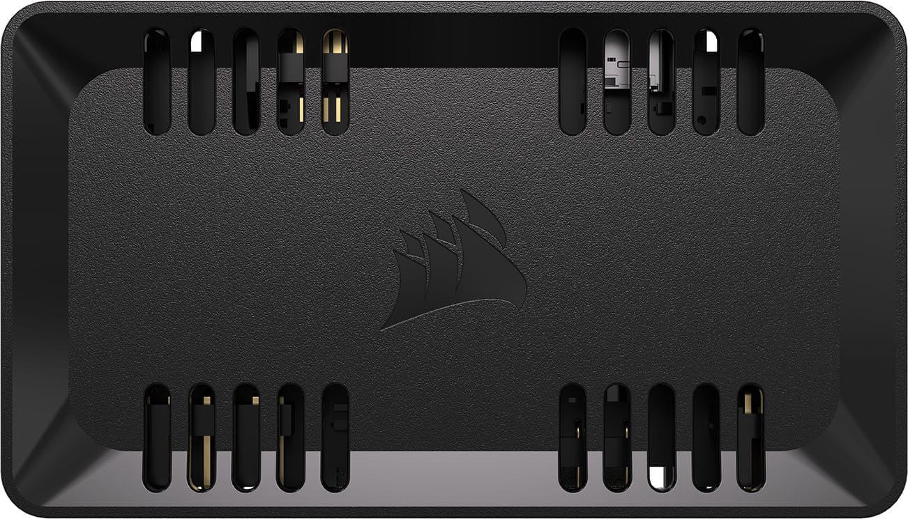 CORSAIR - Commander Duo Lighting and Fan Controller – ARGB and iCUE LINK Hybrid - Black