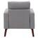 Alt View 12. CorLiving - Elwood Tufted Accent Chair - Grey.