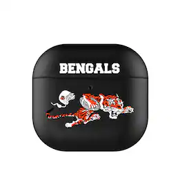 Keyscaper - Cincinnati Bengals Cincinnati Bengals Insignia AirPods 4th Generation Case Cover - No Size - Black