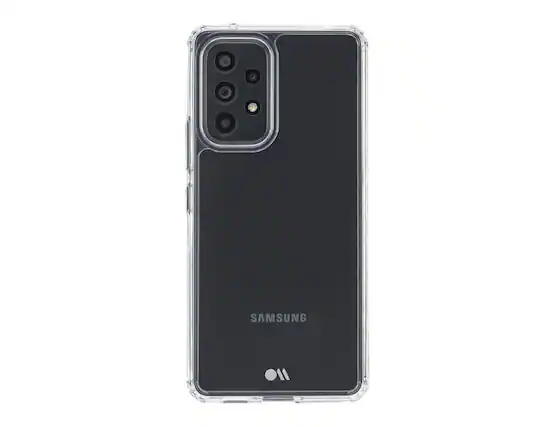 Front. Case-Mate - Case Mate 10FT / 3M Drop Protection Clear Case For Samsung Galaxy A53 5G - Clear.