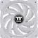 Alt View 11. Thermaltake - SWAFAN EX 12 RGB PC Cooling Fan TT Premium Edition (3-Pack) - White.