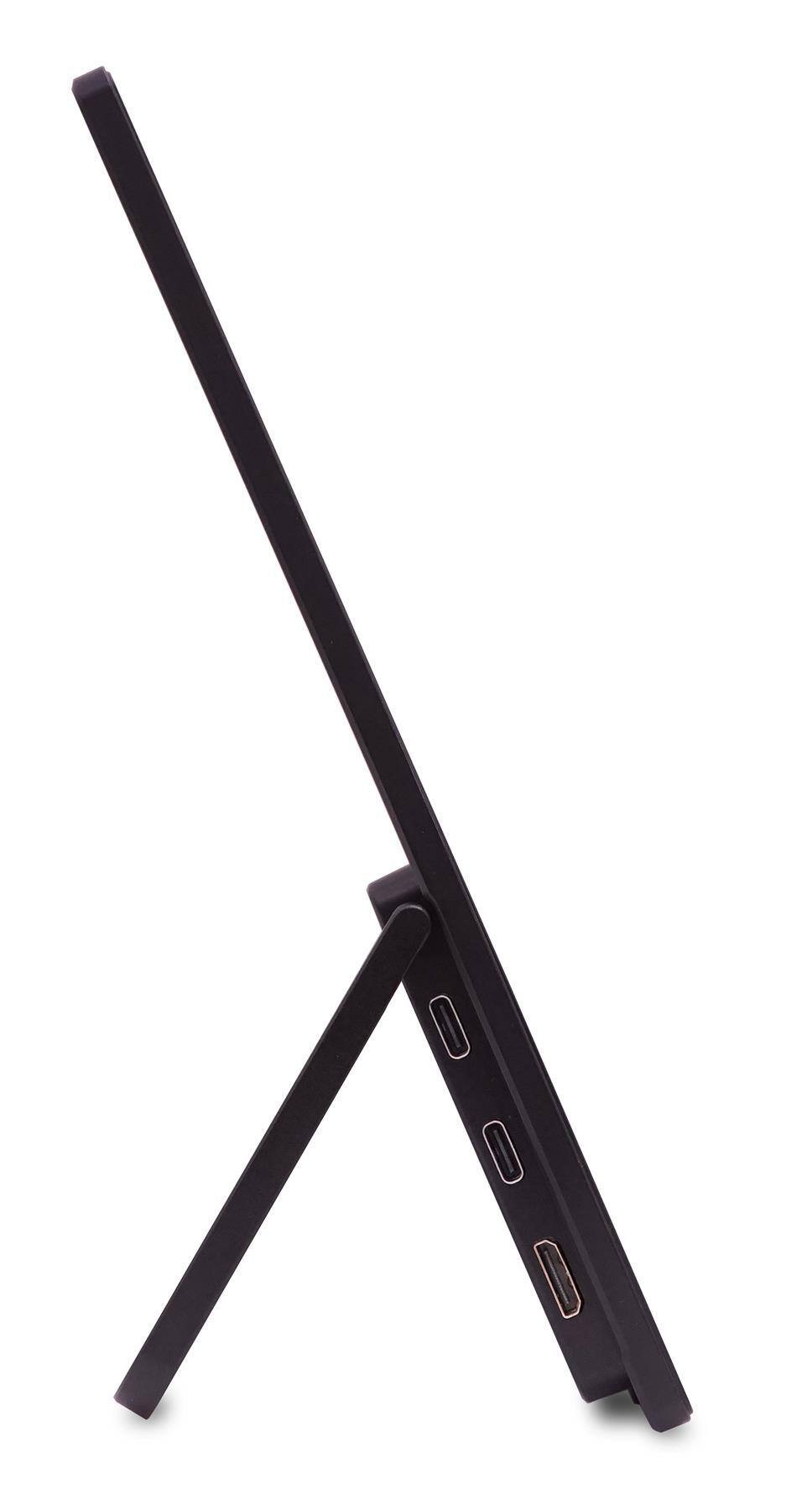 Alt View 1. AOpen - PM161Q Abmiuuzx 16" LCD Portable Monitor 60Hz 1920 x 1080 Full HD - Black.