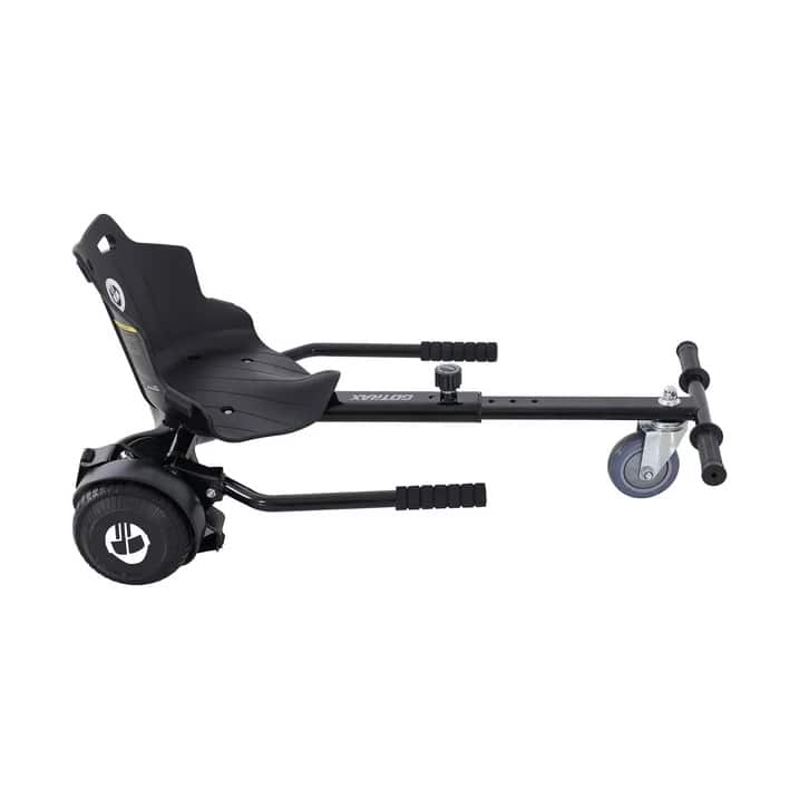 Go buddy GoTrax Hoverboard and Hoverkart Combo, Kids Ages 8+, Unisex Black