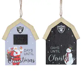 The Memory Company - Las Vegas Raiders 2-Pack Countdown Ornament Set - Multicolor