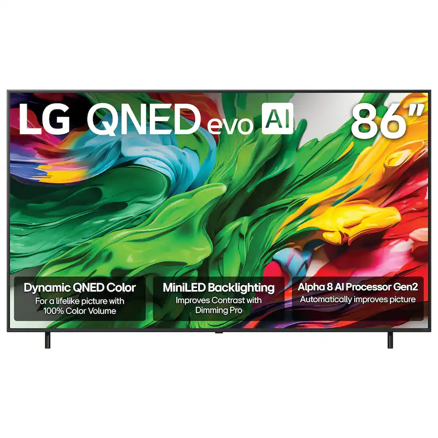 LG 86" Class 85A Series QNED evo AI MiniLED 4K UHD Smart webOS TV (2025 ...