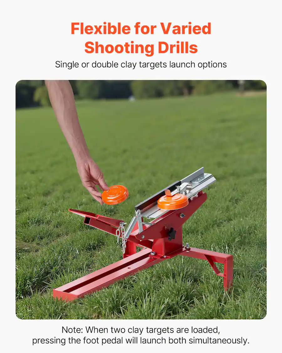 Flexible for Varied Shooting Drills Single or double clay targets ...