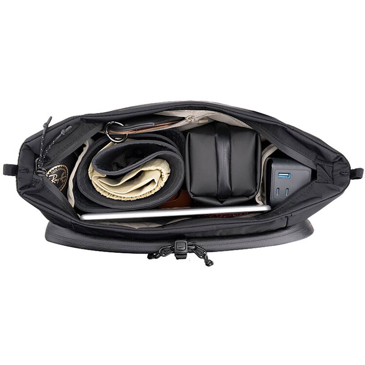 Alt View 4. PGYTECH - PGYTECH OneGo Roamer Tote Backpack 18L (Matte Black).