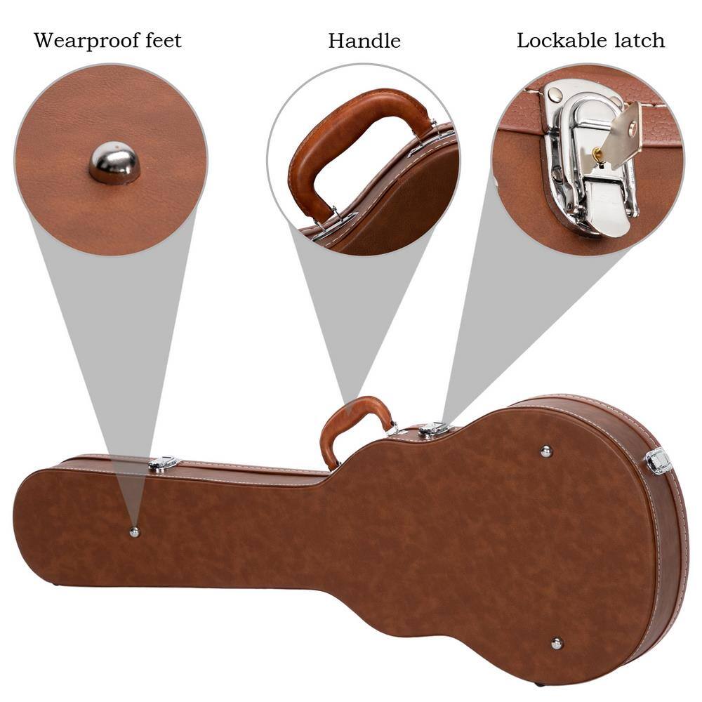 Wearproof feet  
Handle  
Lockable latch