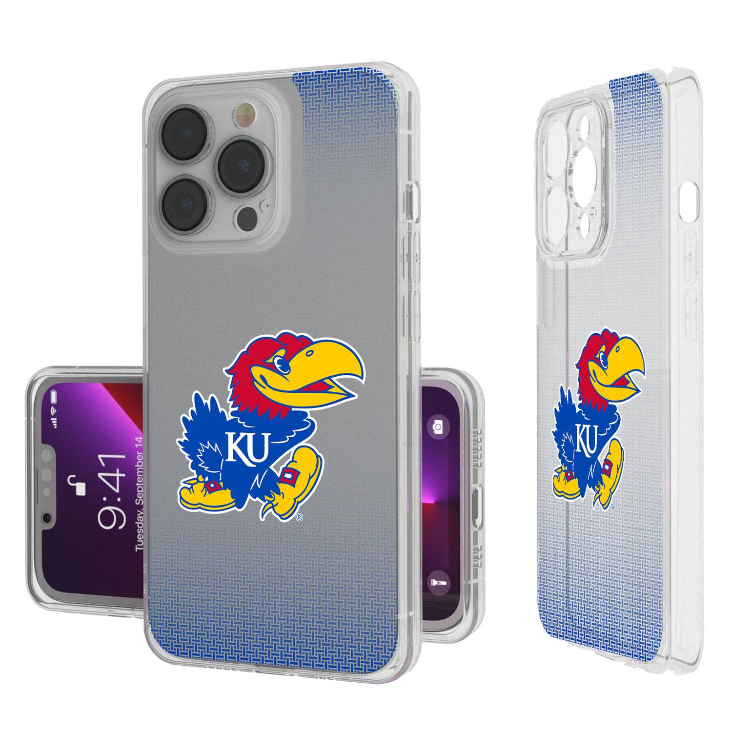 Keyscaper - NCAA - Kansas Jayhawks Linen Logo iPhone Clear Case - 13 Pro Max - Multicolor price history on PriceWatchPro