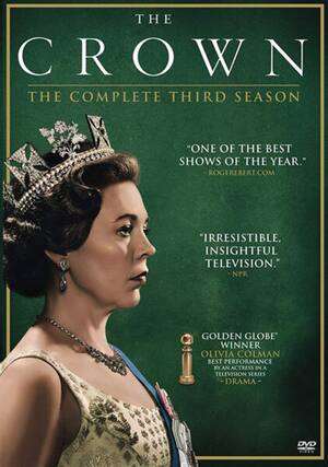 Front. The Crown: The Complete Third Season - DVD.