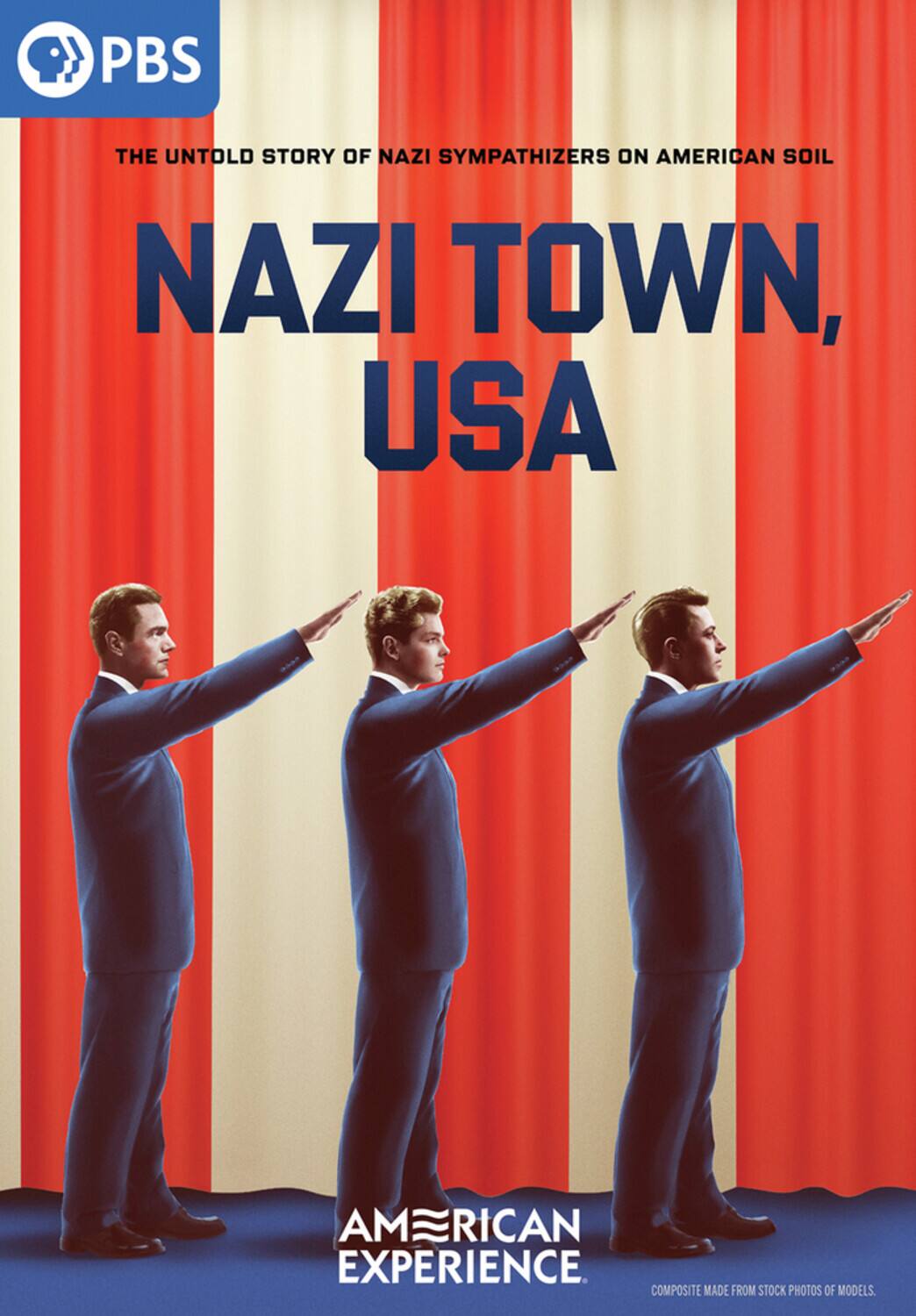 Front. American Experience: Nazi Town, USA   - DVD.