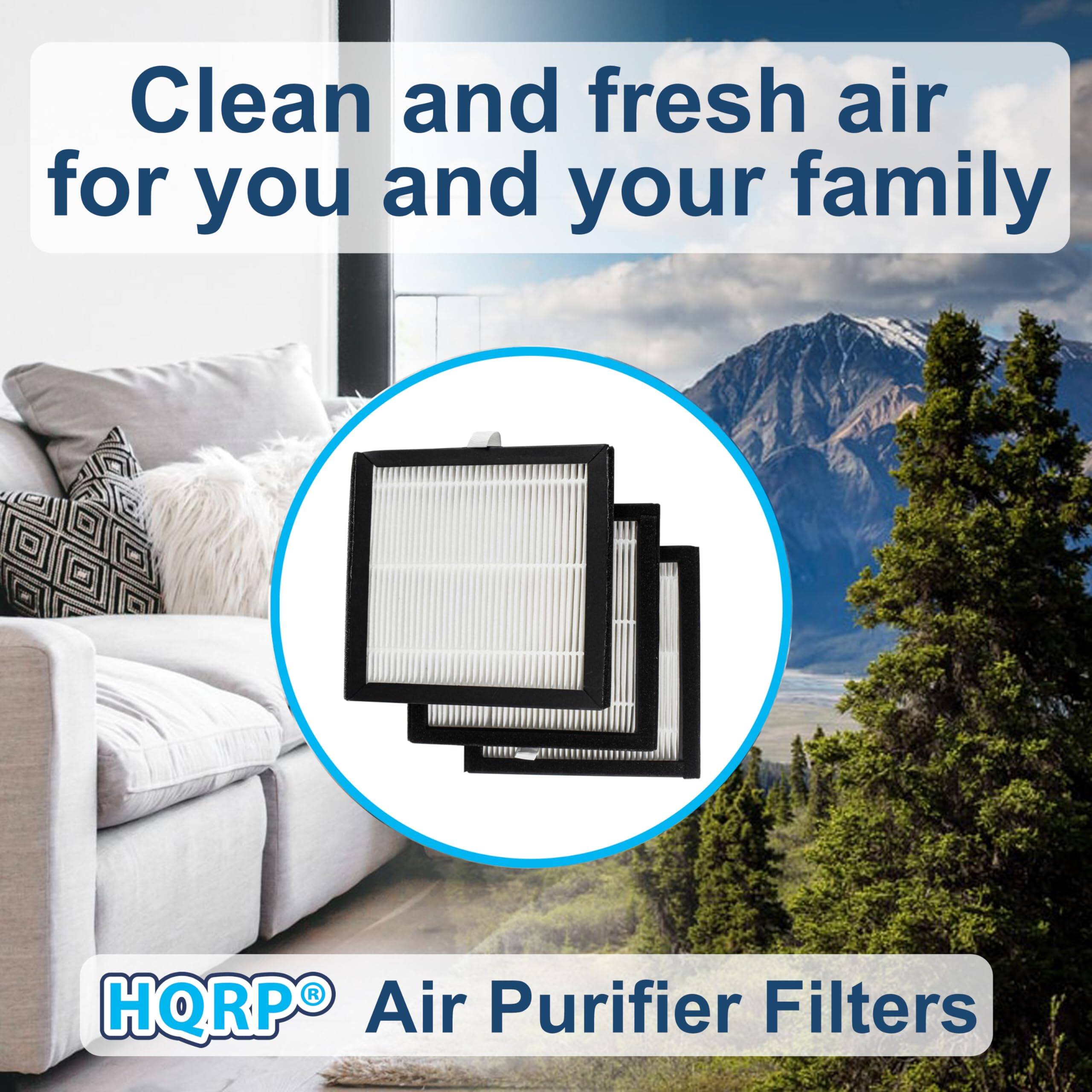 Clean and fresh air for you and your family

HQRP® Air Purifier Filters