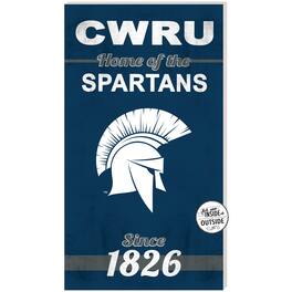 Jardine - Case Western Reserve University 11" x 20" Indoor/Outdoor Home Of The Sign - Navy