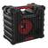 Front. ION Audio - Tailgater Tough Portable Bluetooth All-Weather Speaker with Lights and Stereo-Link - Black.