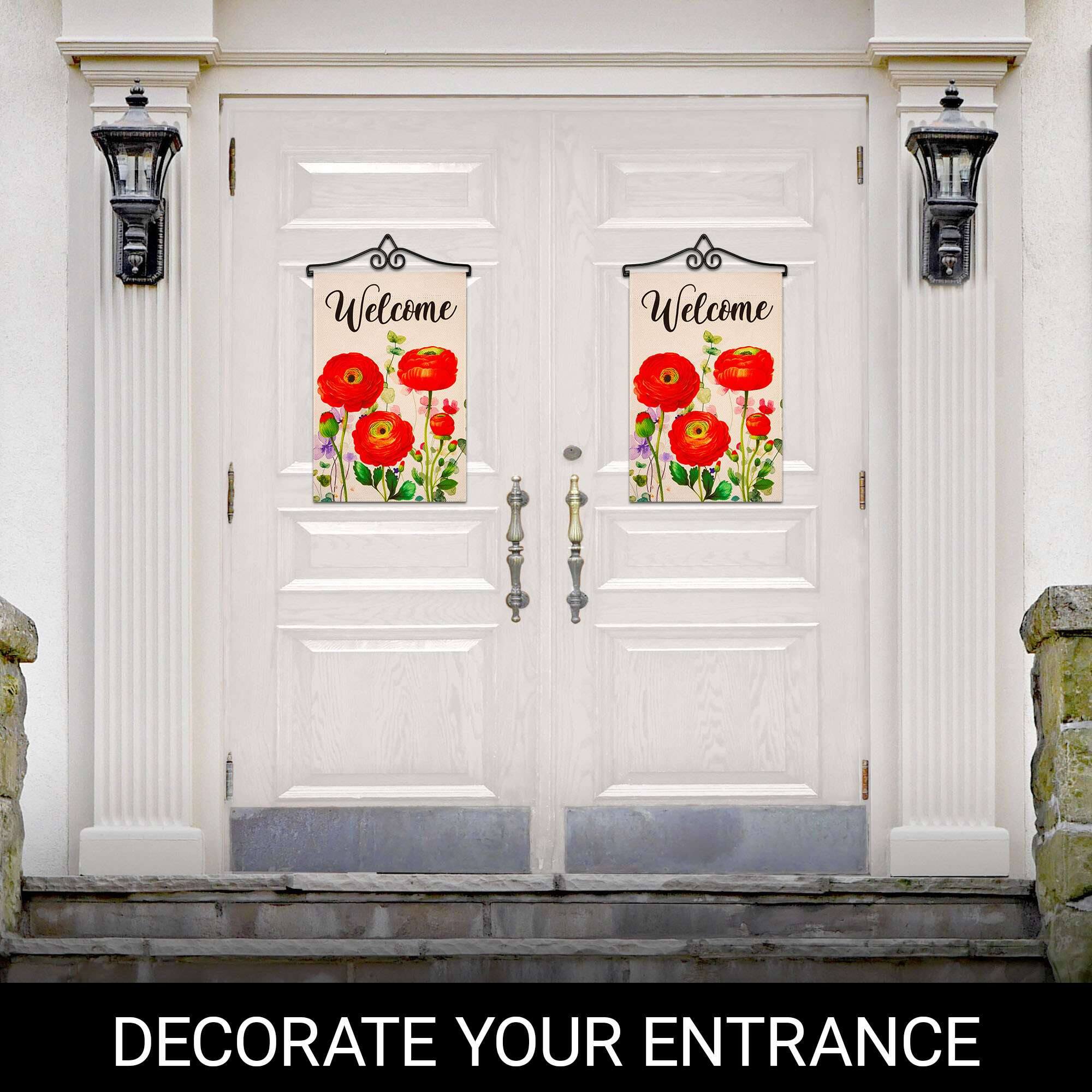 Welcome  
Welcome  

DECORATE YOUR ENTRANCE