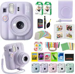 Bundle - Fujifilm - instax mini 13 Instant Film Camera (Album) - Dreamy Purple