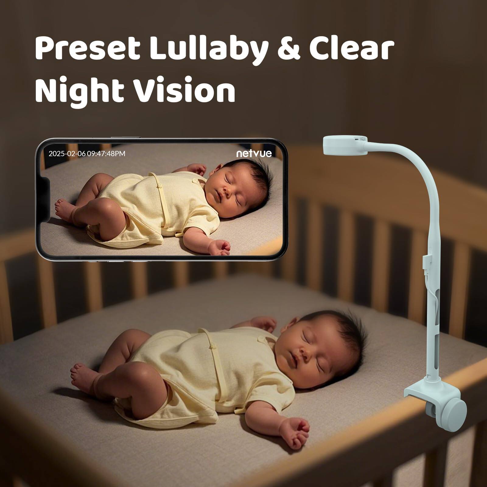Preset Lullaby & Clear Night Vision
2025-02-06 09:47:48PM
netvue