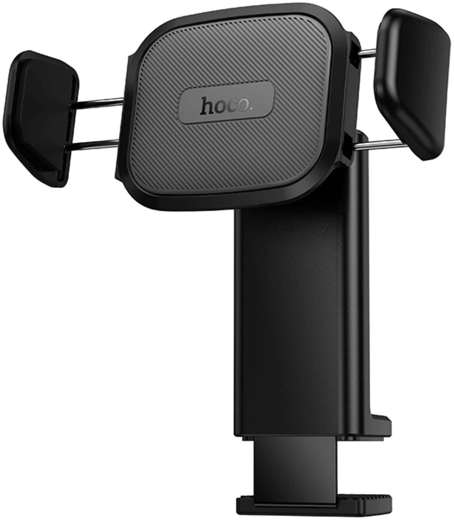 Angle. HOCO - Universal Foldable Travel Airplane Mount for Cell Phones - Black.