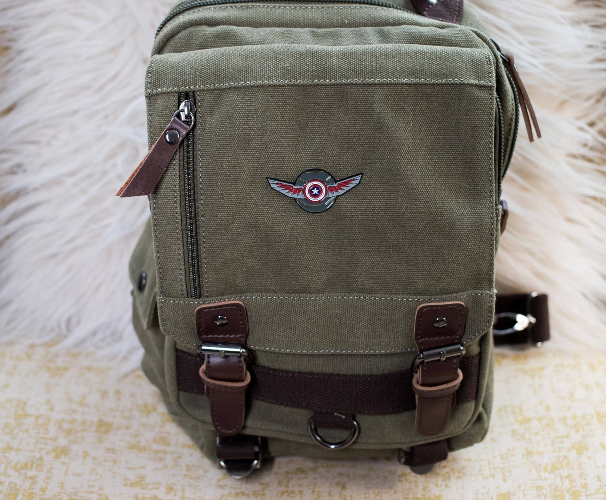 Alt View 3. SalesOne LLC - Marvel Falcon And The Winter Soldier Limited Edition Premiere Pin - Black.