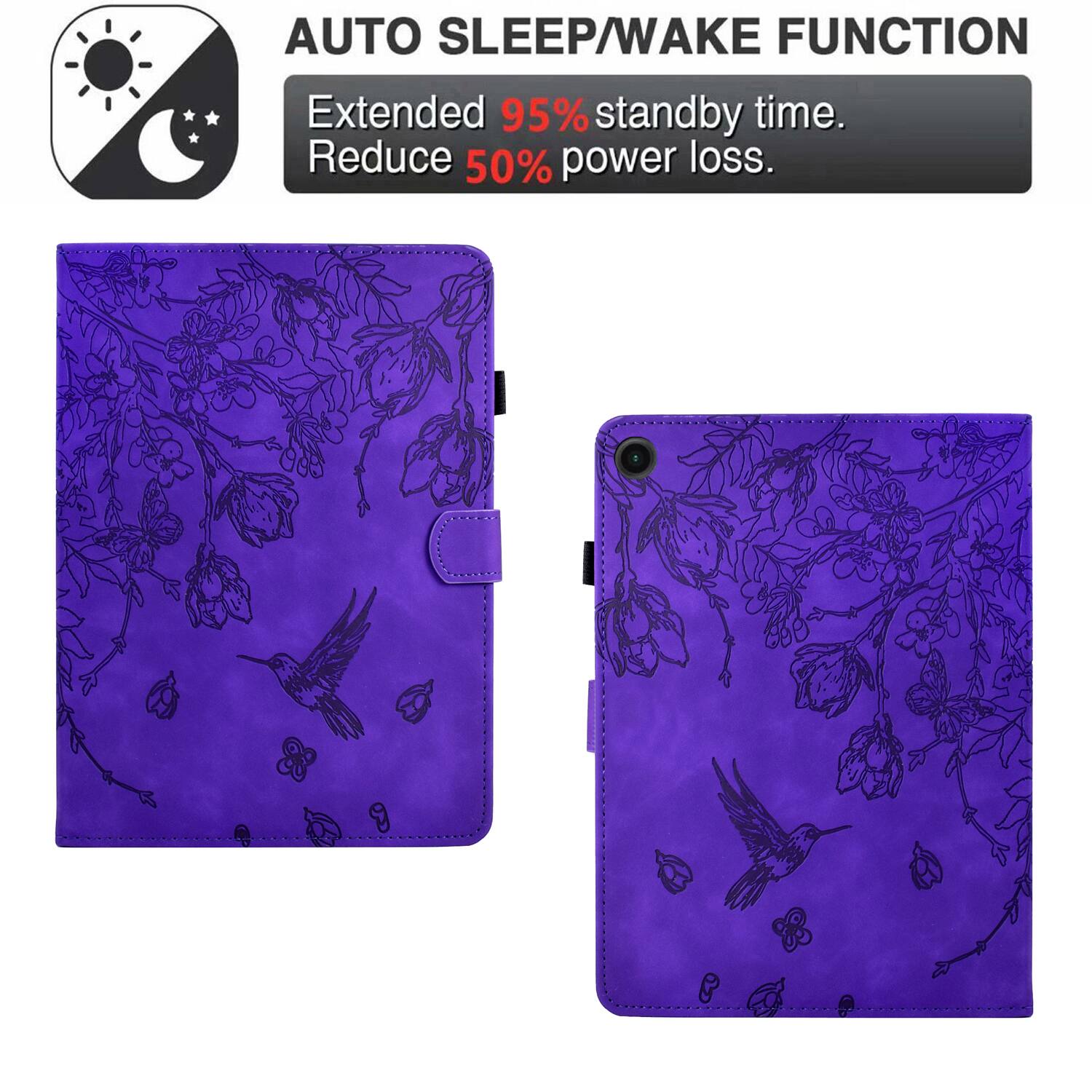 AUTO SLEEP/WAKE FUNCTION  
Extended 95% standby time.  
Reduce 50% power loss.