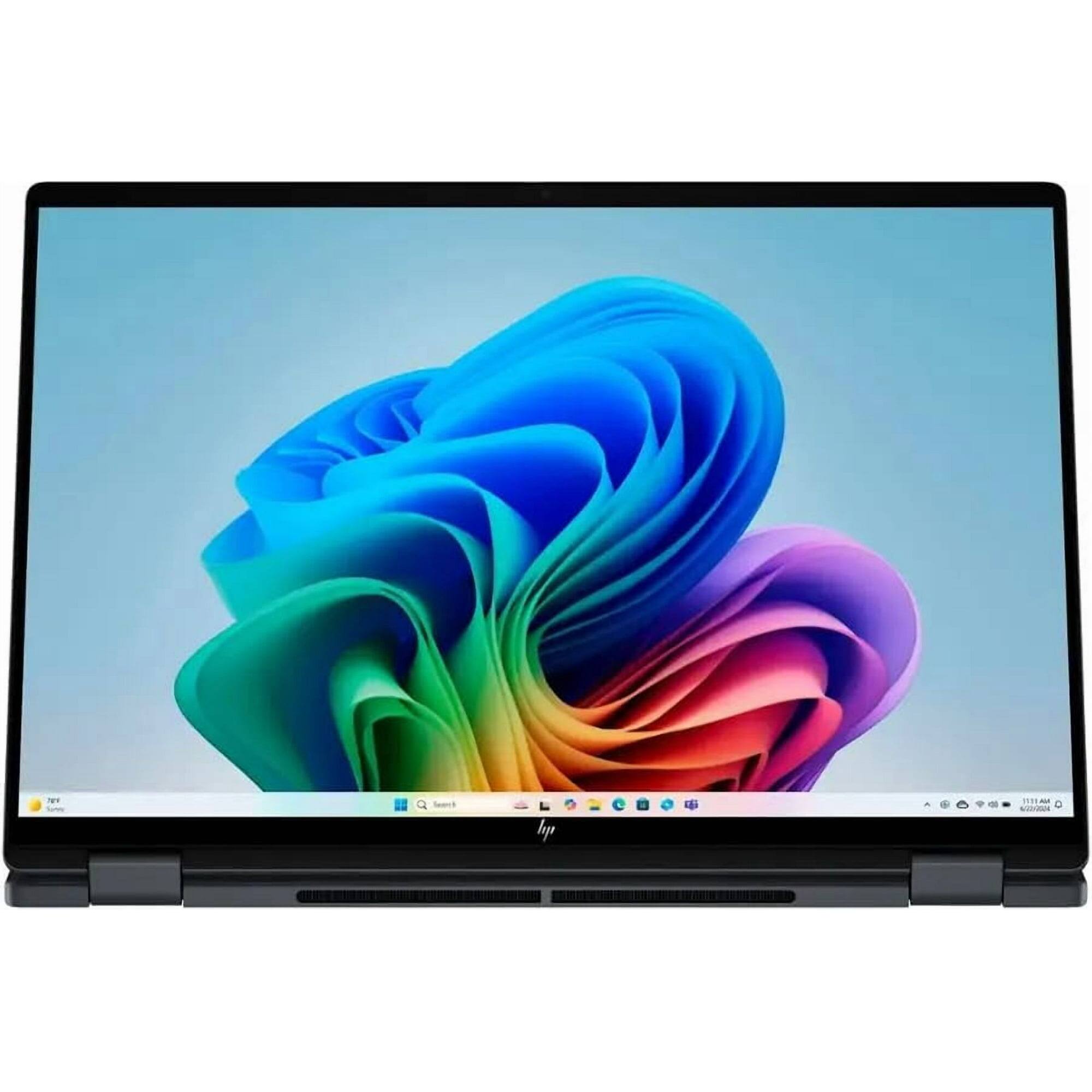 Left. HP - HP OmniBook Ultra 16" 2-in-1 Laptop, Ultra 5 226V 16GB, 512GB,  Win 11 Home - Gray.